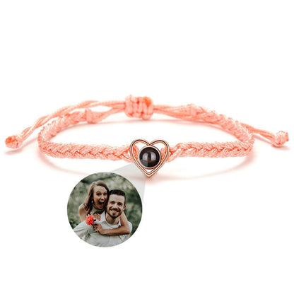 Pulseira Amor Eterno com Foto Personalizável