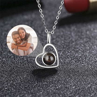 Colar Eterno Amor com Foto Personalizável PRATA 925